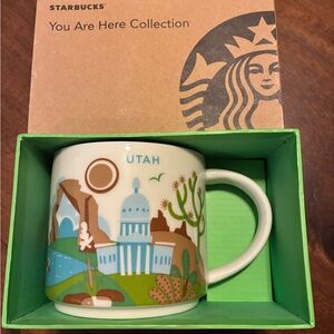 Starbucks You are Here Mug - Utah - NIB Discontinued